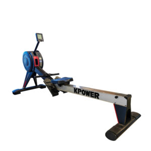 Home Gym Seated Rowing Machine Water Resistance Foldable Indoor Cardio Fitness Training Tool With Digital Monitor